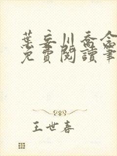 叶妄川乔念小说免费阅读笔趣阁