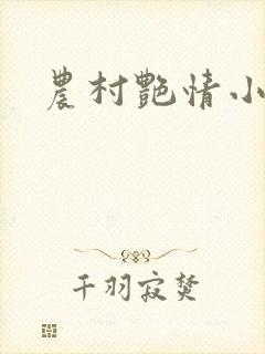 农村艳情小说封面