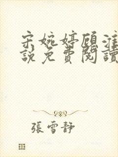 宋婉婷顾淮琛小说免费阅读最新章节封面
