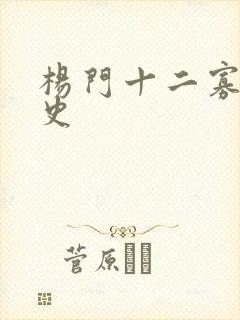 杨门十二寡妇艳史