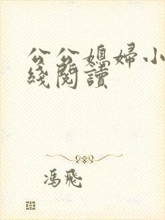 公公媳妇小说在线阅读