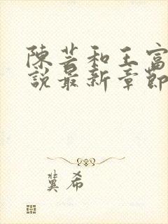 陈芸和王富贵小说最新章节内容