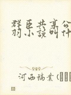 群臣共享公主银羽小说叫什么