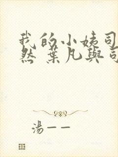 我的小姨司空嫣然 叶凡与司空嫣然章节