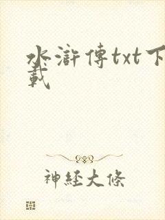 水浒传txt下载