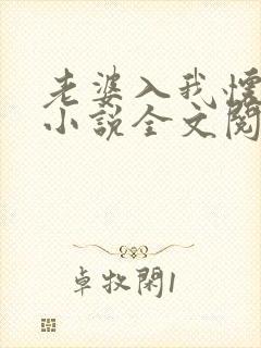 老婆入我怀张友小说全文阅读