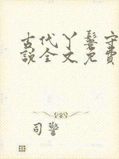古代丫鬟守则小说全文免费阅读