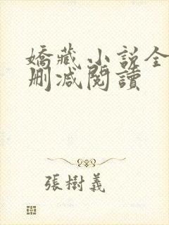娇藏小说全文无删减阅读封面