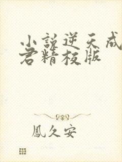 小说逆天成神贤君精校版