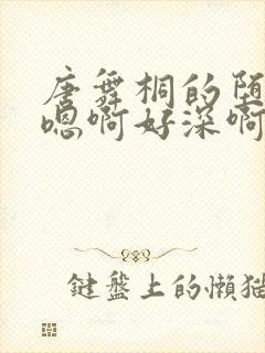 唐舞桐的堕落H嗯啊好深啊