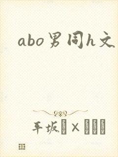 abo男同h文