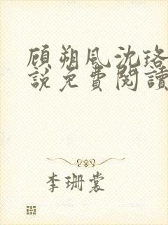 顾朔风沈珞舒小说免费阅读最新章节封面