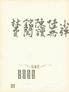 林铭陈佳小说免费阅读无弹窗下载