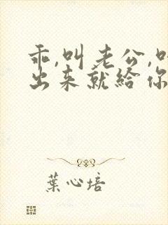 乖,叫老公,叫出来就给你