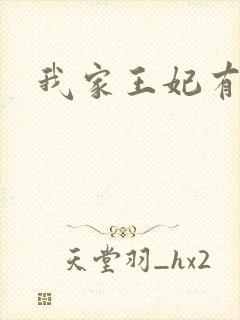 我家王妃有点野