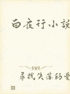 白夜行小说下载