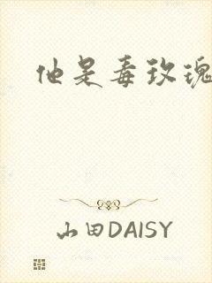 他是毒玫瑰封面
