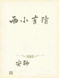 两小有猜