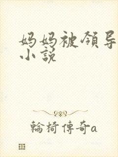 妈妈被领导玩弄小说