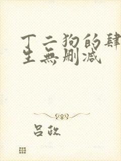 丁二狗的肆意人生无删减