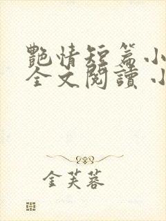 艳情短篇小说集全文阅读 小说