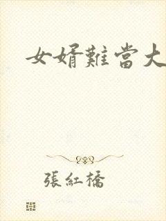 女婿难当大结局
