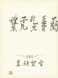 嫂子我真不傻了叶凡免费阅读全文下载