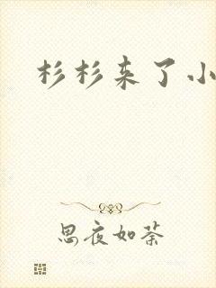 杉杉来了小说
