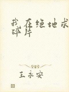 我在绝地求生捡碎片封面