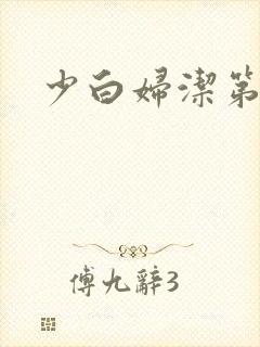 少白妇洁第二部