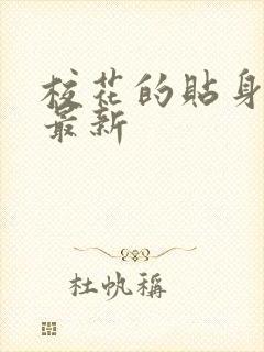 校花的贴身高手最新封面