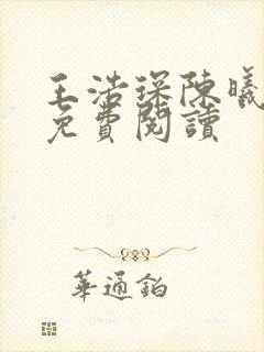 王浩琛陈曦全文免费阅读封面