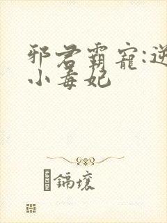 邪君霸宠:逆天小毒妃