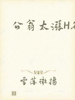 公翁太涨H欲渴
