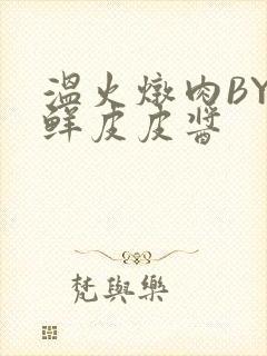 温火炖肉BY海鲜皮皮酱封面