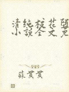 清纯校花堕落记小说全文免费阅读无弹窗