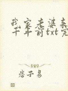 我家老婆来自一千年前txt完整版