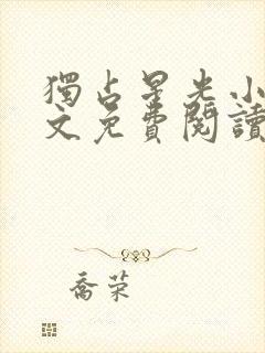 独占星光小说全文免费阅读