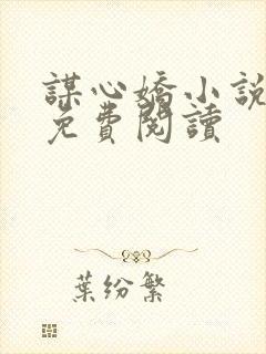 谋心娇小说全文免费阅读