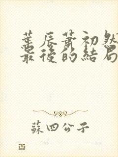 叶辰萧初然最新最后的结局是什么