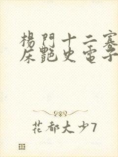 杨门十二寡妇肉床艳史电子书