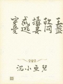 穿成摄政王的侍爱逃妻网盘