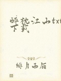 醉枕江山txt下载