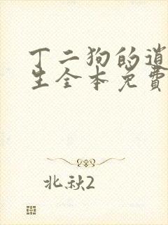 丁二狗的逍遥人生全本免费听封面
