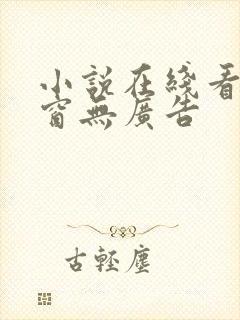 小说在线看无弹窗无广告封面
