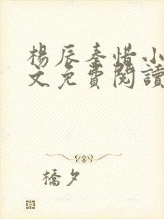 杨辰秦惜小说全文免费阅读最新章节箴言