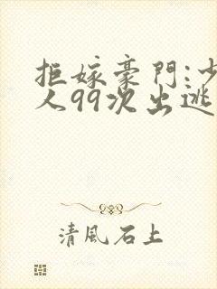 拒嫁豪门:少夫人99次出逃》封面
