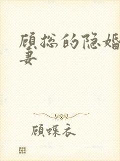 顾总的隐婚小罪妻