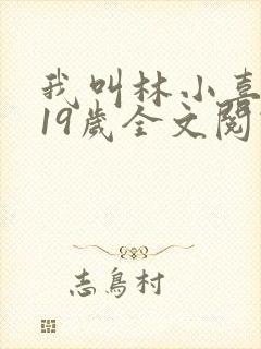 我叫林小喜今年19岁全文阅读