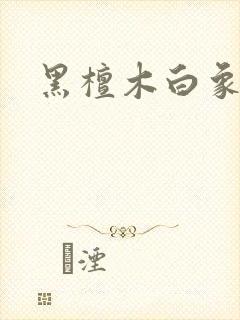 黑檀木白象牙